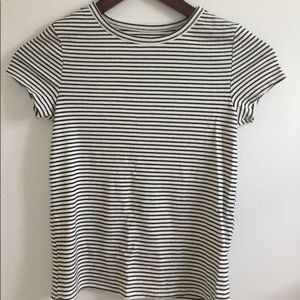 Target Black and white Striped Tee
